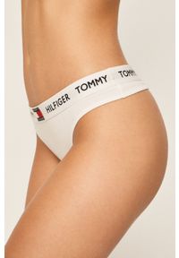 TOMMY HILFIGER - Tommy Hilfiger - Stringi UW0UW02198. Kolor: biały #2