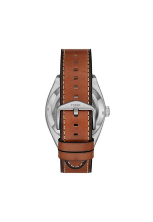 Fossil Zegarek Everett Skeleton Automatic ME3261 Zielony. Kolor: zielony
