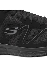 skechers - Skechers Sneakersy Flash Point 58350/BBK Czarny. Kolor: czarny. Materiał: skóra #6