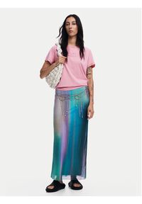 Desigual T-Shirt Brandy 24WWTK24 Różowy Regular Fit. Kolor: różowy. Materiał: bawełna #6