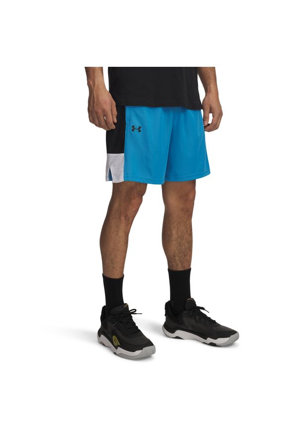 Szorty Under Armour Zone. Kolor: niebieski. Sport: koszykówka