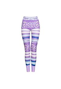 Legginsy sportowe damskie DEEP TRIP Lolipop. Kolor: wielokolorowy #1