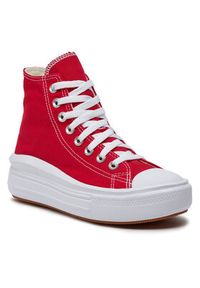 Converse Trampki Chuck Taylor All Star Move A09073C Czerwony. Kolor: czerwony. Materiał: materiał