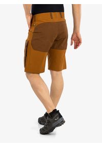 Fjällräven - Spodenki trekkingowe męskie Fjallraven Keb Shorts. Kolor: pomarańczowy