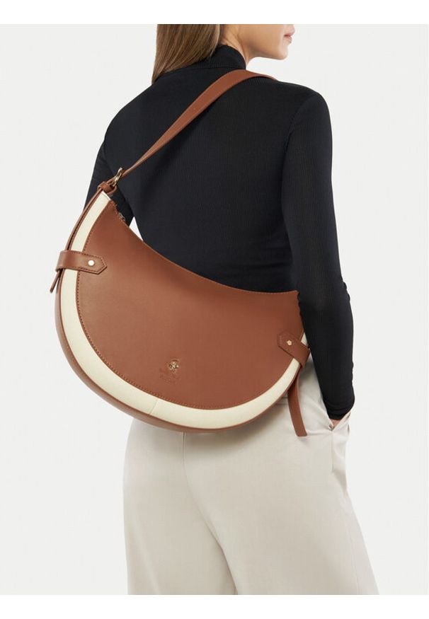 Beverly Hills Polo Club Torebka BHPC-C-003-07 Brązowy. Kolor: brązowy