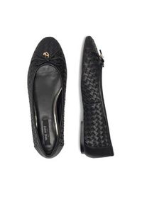 Nine West Baleriny 123AL1260 Czarny. Kolor: czarny. Materiał: skóra #8