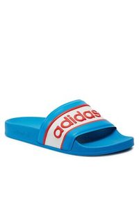 Adidas - adidas Klapki Adilette ID5798 Niebieski. Kolor: niebieski