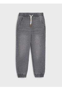 Sinsay - Jeansy joggers - szary. Kolor: szary