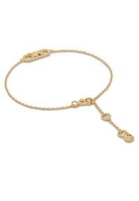 Michael Kors Bransoletka MKC164100710 Srebrny. Materiał: srebrne. Kolor: złoty
