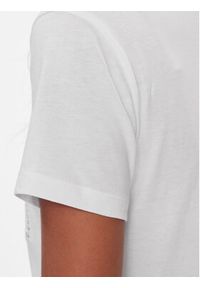 Armani Exchange T-Shirt 3DYT59 YJ3RZ 1000 Biały Regular Fit. Kolor: biały. Materiał: bawełna