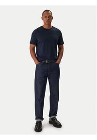 Calvin Klein T-Shirt LV04LB275G Granatowy Regular Fit. Kolor: niebieski. Materiał: bawełna #2