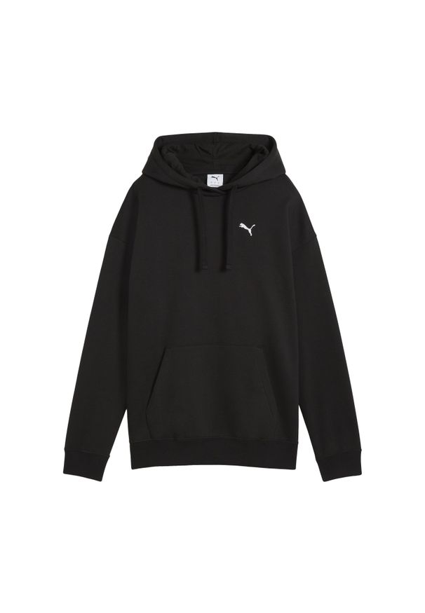 Bluza damska z kapturem Puma ESS Relaxed. Typ kołnierza: kaptur. Kolor: czarny