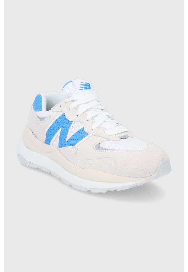 New Balance - Buty M5740SA1. Zapięcie: sznurówki. Kolor: beżowy. Materiał: guma