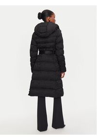 Elisabetta Franchi Płaszcz zimowy PI-71D-46E2-V700 Czarny Regular Fit. Kolor: czarny. Materiał: syntetyk. Sezon: zima
