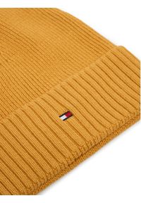 TOMMY HILFIGER - Tommy Hilfiger Czapka Flag AM0AM12796 Żółty. Kolor: żółty. Materiał: bawełna #5