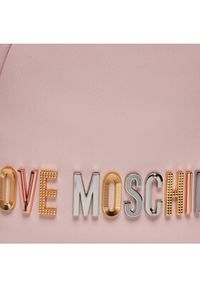 Love Moschino - LOVE MOSCHINO Plecak JC4305PP0IKN0601 Różowy. Kolor: różowy. Materiał: skóra #4