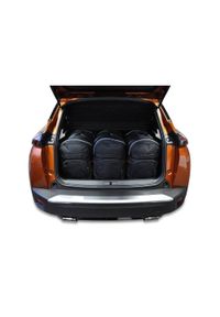 KJUST - Torby Do Bagażnika Peugeot 2008 2019+ 3Szt Kjust. Kolor: czarny. Styl: sportowy #1