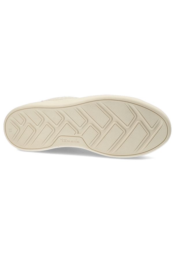 Złote Sneakersy Tamaris Stylowe Obuwie Damskie. Okazja: na co dzień. Zapięcie: sznurówki. Kolor: złoty. Materiał: materiał. Styl: elegancki