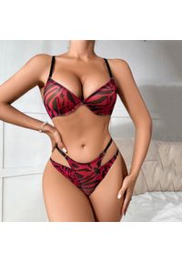 Intica - Komplet bielizny z podwójną gumką i zmysłowym krojem Astghik. Kolor: wielokolorowy. Materiał: materiał #5