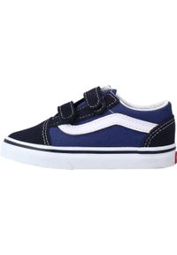 Buty Chłopak Vans Old Skool niebieski. Okazja: na co dzień. Kolor: niebieski. Model: Vans Old Skool. Sport: skateboard