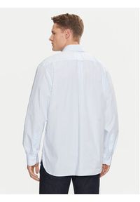 Lacoste Koszula CH4548 Błękitny Relaxed Fit. Kolor: niebieski. Materiał: bawełna #2