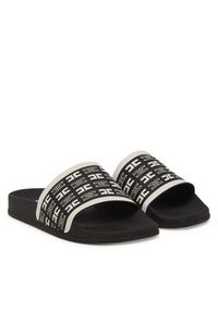 Elisabetta Franchi Klapki F4-A0E-0313 Czarny. Kolor: czarny