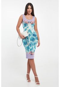 Versace Jeans Couture - Sukienka z nadrukiem VERSACE JEANS COUTURE. Wzór: nadruk #1