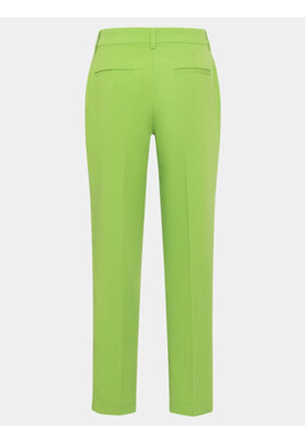 Olsen Chinosy 14000500 Zielony Slim Fit. Kolor: zielony. Materiał: syntetyk