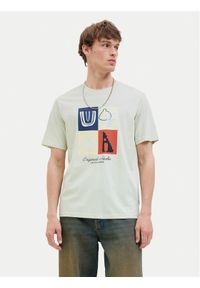 Jack & Jones - Jack&Jones T-Shirt Canggu 12277220 Zielony Regular Fit. Kolor: zielony. Materiał: bawełna