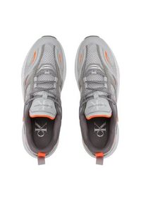 Calvin Klein Jeans Sneakersy Retro Tennis Su-Mesh YM0YM00589 Szary. Kolor: szary. Materiał: materiał