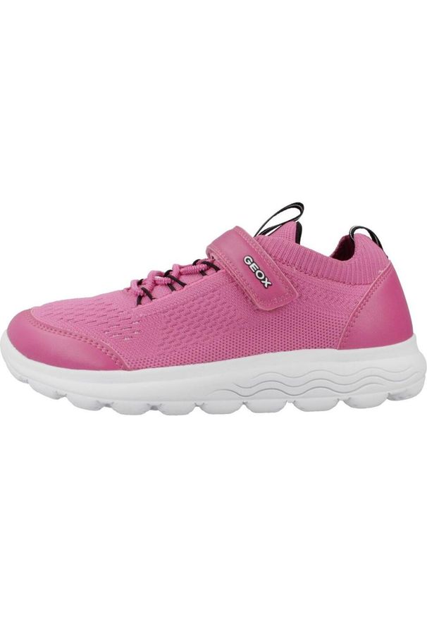 Geox - Kapcie GEOX J SPHERICA GIRL Rose. Kolor: różowy. Materiał: syntetyk, tkanina. Sport: turystyka piesza