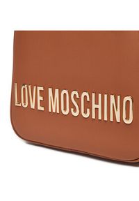 Love Moschino - LOVE MOSCHINO Plecak JC4197PP1LKD0208 Brązowy. Kolor: brązowy. Materiał: skóra #3