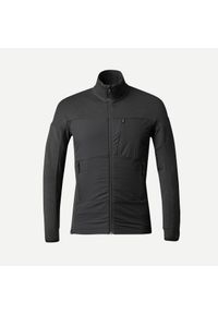 FORCLAZ - Bluza trekkingowa męska Forclaz MT900 merino. Materiał: elastan, materiał, wełna, włókno, poliamid. Sport: wspinaczka