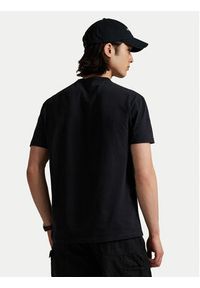 Polo Ralph Lauren T-Shirt 710916698024 Czarny Regular Fit. Typ kołnierza: polo. Kolor: czarny. Materiał: bawełna #3