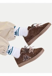 Kappa Sneakersy CEO-WP40-24880H Brązowy ciemny. Kolor: brązowy. Materiał: skóra, zamsz #1