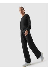 4f - 4F Bluza 4FAW23TSWSF701 Czarny Regular Fit. Kolor: czarny. Materiał: syntetyk #4
