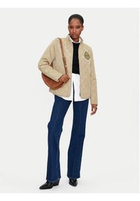 Lauren Ralph Lauren Kurtka przejściowa 297951277005 Beżowy Straight Fit. Kolor: beżowy. Materiał: syntetyk #6