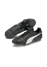 Buty Puma KING Platinum 21 FG/AG. Kolor: wielokolorowy, biały, czarny. Sport: piłka nożna #1