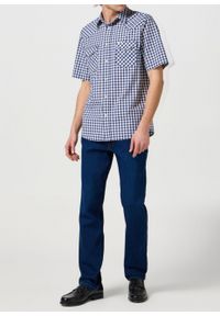 Wrangler - MĘSKIE SPODNIE WRANGLER GREENSBORO COSMIC BLUE 112362339 #7