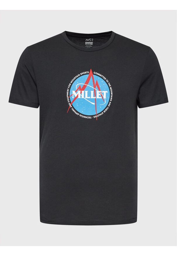 Millet T-Shirt Relimitedcolors Ts Ss M Miv9412 Czarny Regular Fit. Kolor: czarny. Materiał: bawełna
