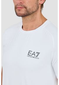 EA7 Emporio Armani - EA7 Biały t-shirt Ventus 7. Kolor: biały #6