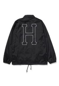 Kurtka turystyczna męska HUF Set H Coaches Jacket. Kolor: czarny. Materiał: nylon. Sport: turystyka piesza