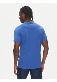 TOMMY HILFIGER - Tommy Hilfiger T-Shirt UM0UM03525 Niebieski Regular Fit. Kolor: niebieski. Materiał: bawełna