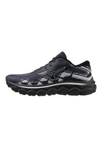 Buty do biegania męskie Mizuno Wave Horizon 7. Kolor: czarny. Materiał: materiał, syntetyk. Szerokość cholewki: normalna. Model: Mizuno Wave. Sport: bieganie
