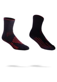 BBB CYCLING - Skarpetki BBB Cycling InFraRouge FIRFeet. Kolor: czerwony, czarny, wielokolorowy. Sport: kolarstwo