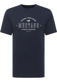 Męski T-Shirt Mustang Style Alex Dark Sapphire 1017999 4136 #1