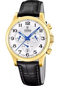 Zegarek Festina Zegarek męski Festina F20099-1S czarny. Kolor: czarny #1