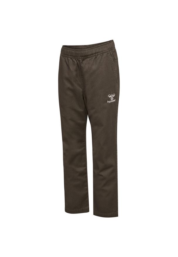 Spodnie chłopięce Hummel hmlHAMIL. Kolor: brązowy. Materiał: materiał