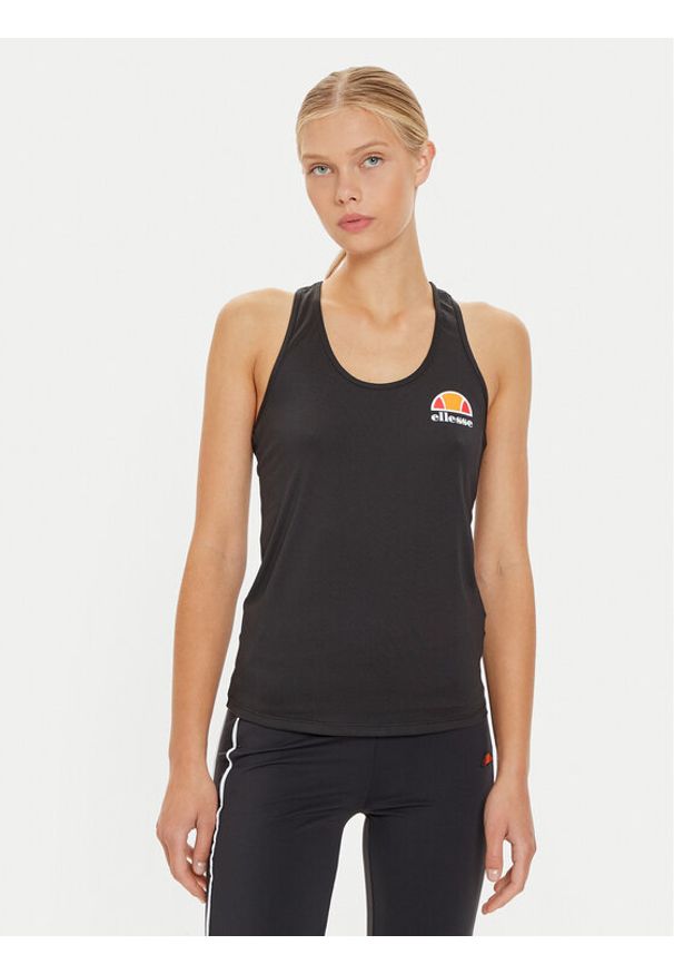 Ellesse Top Curasci SRG09912 Czarny Regular Fit. Kolor: czarny. Materiał: syntetyk