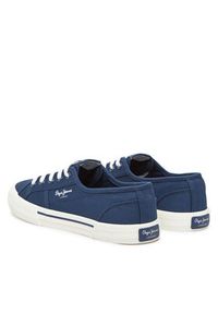 Pepe Jeans Tenisówki Brady Basic W PLS31287 Niebieski. Kolor: niebieski. Materiał: materiał
